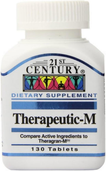 21St Century Therapeutic M Tablets, 130 Tablets (3 Pack)