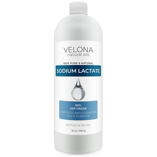 Sodium Lactate 60% - 32 Oz | Usp Grade Natural Preservative | For Soap Making & Lotions | Harder Bar Of Soap, Ph Regulator, Glycerin Substitute, Provides And Keep Moisture