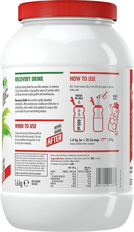 High5 Recovery Drink | Whey Protein Isolate | Promotes Recovery | (Chocolate, 1.6Kg)
