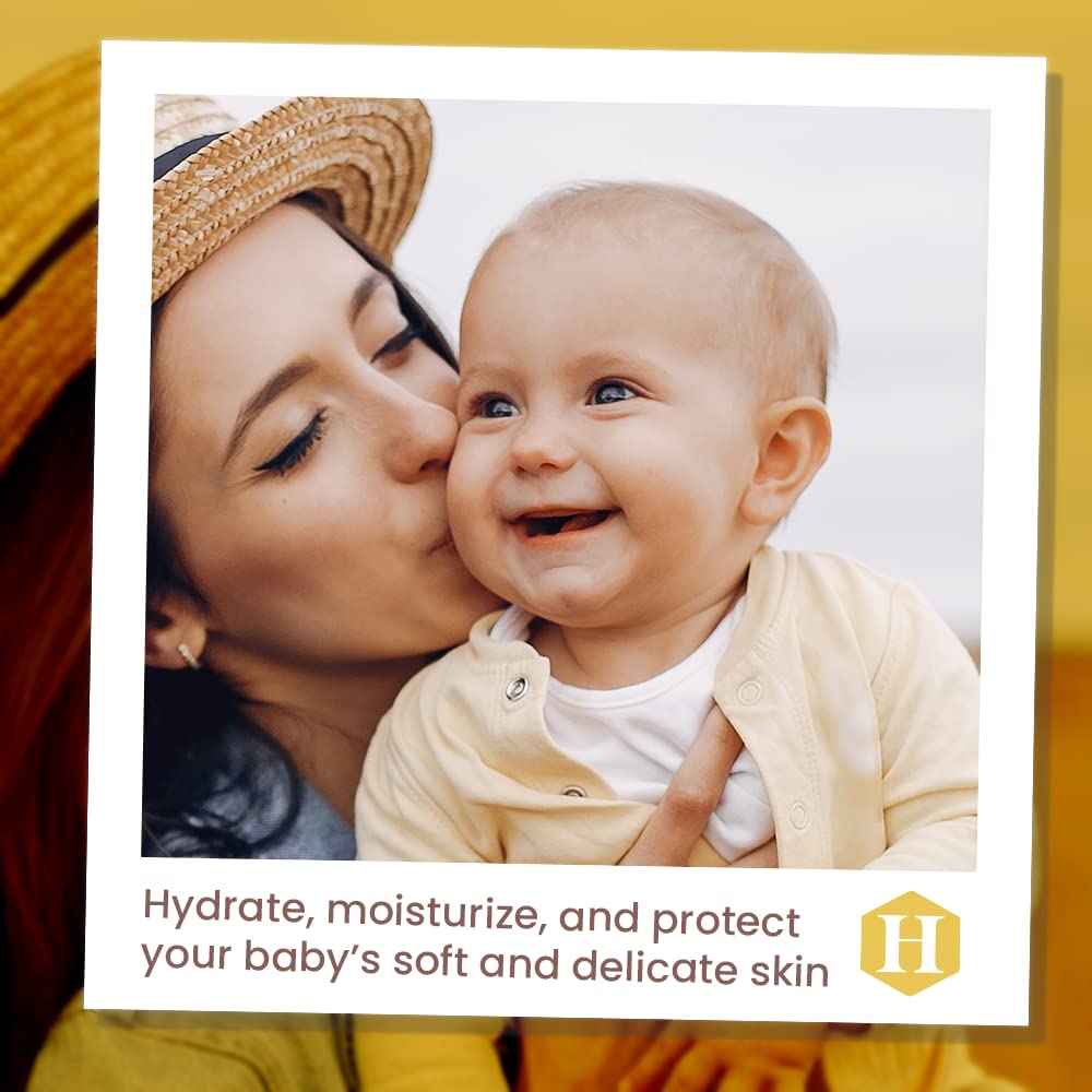 Kids Lotion and skin moisturizer with Manuka Honey and Calendula Extract - Shea Moisture Baby Lotion for sensitive skin - Gentle Skin Care for Kids and Organic Baby Lotion - 16 fl oz : Baby