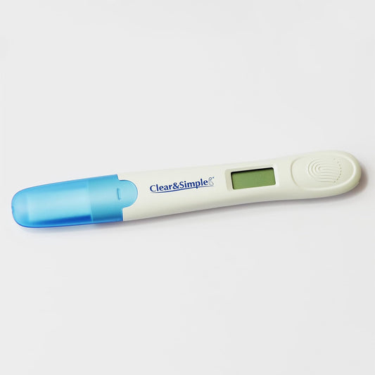 Healthpoint Clear And Simple Digital Pregnancy Test, Accurate Results In 5 Minutes, Clear Digital Reading, Easy To Use, Home Use For Early Detection Of Pregnancy, 1 Test