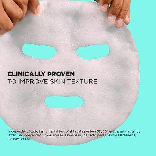 Skin Republic Glycolic Acid Oxygenating Mask | Visibly Brightens And Improves Skin Texture | Helps Reduce Appearance Of Pores & Blackheads | Made In Korea (Pack Of 1)