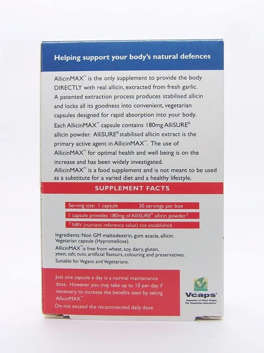 1 Pack Of Allicin Max Allicin Max 30 Capsule