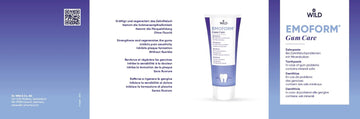 Emoform Gum Care Toothpaste, In Case Of Gum Problems, With Mineral Salts, Strengthens And Regenerates The Gums, Inhibits Pain Sensitivity, Without Fluoride
