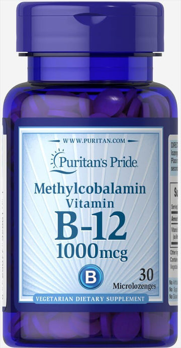 Puritan'S Pride Methylcobalamin Vitamin B-12 1000 Mcg