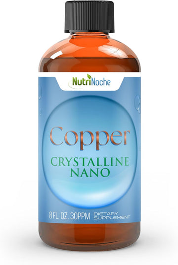 Nutrinoche Colloidal Copper | 99.99% Ultra Pure Crystalline Nano Copper Particles