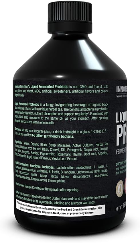 Innotech Nutrition Liquid Fermented Probiotic - 500 Ml