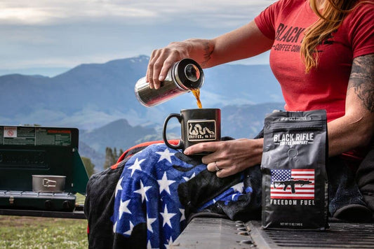 Black Rifle Coffee Company Freedom Fuel, Dark Roast Ground Coffee, 12 Oz Bag
