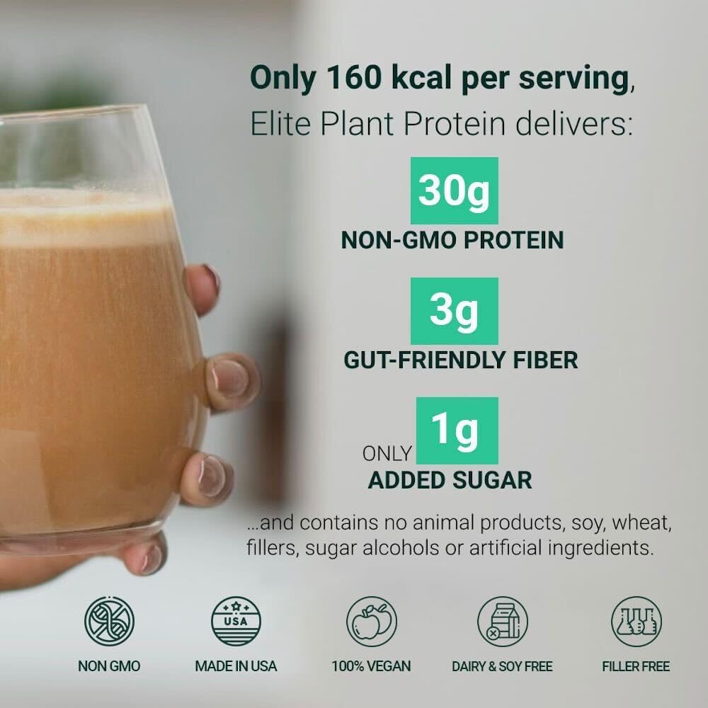 FYTA Vegan Protein Powder - Vanilla Protein Powder Plant Based with Be