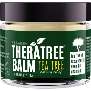 Tea Tree Oil Balm With Neem Oil - Helps Fight Skin Irritation And Helps Soothe Dry, Itchy Skin Theratree