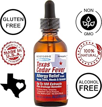 Progena Allergena Texas Cedar Fever (2 Fl Ounce, Adult)