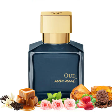 Equivalence Oud Satin Mood – Inspired Cool Water Perfume For Men And Women With Royal Impression, Amazing Grace Parfum - Silky Amber Touch With Sweet Rose And Velvet Wood Harmony - 50 Ml Bottle