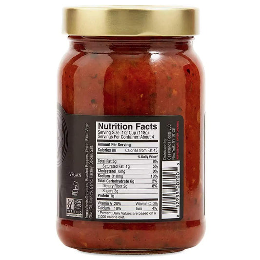 Mina Shakshuka Sauce, Moroccan Tomato Sauce, 16 Oz Sugar Free Sauce, Keto Friendly, Perfect To Use As Pasta Sauce And Simmer Sauce, Delicious With Eggs, Pizza, Sandwiches, And More