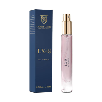 Caswell-Massey Lx48 Eau De Parfum Spray, Bold Masculine Scent With Cedarwood, Leather & Tobacco, Fragrance For Men, Made In Usa, 0.25 Oz