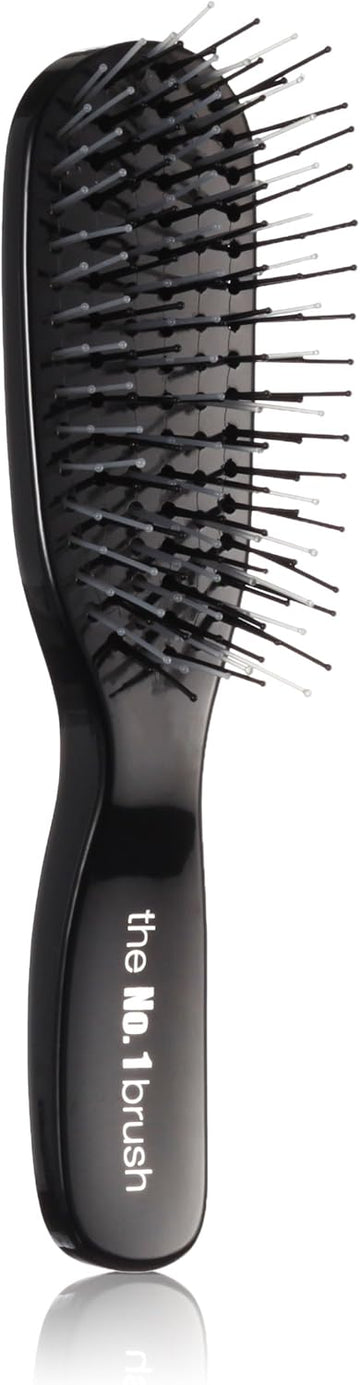 3'''More Inches No.1 Brush Small - For All Hair Types - Professional Detangling And Styling Brush - Boosts Hair Thickness & Volume - Japanese Nylon - Hair Care By Michael Van Clarke