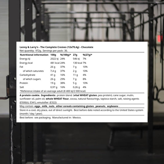 Lenny & Larry'S The Complete Cremes®, Sandwich Cookies, Chocolate, Vegan, 5G Plant Protein, 6 Cookies Per Pack (Box Of 12)