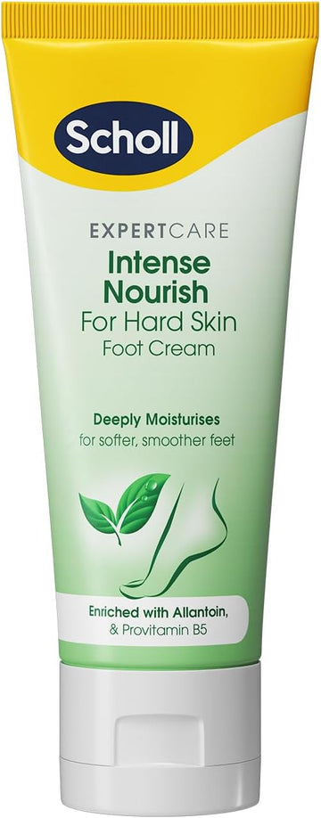 Scholl Expertcare Intense Nourish Foot Cream For Hard Skin 150Ml, Deeply Moisturising Cream With Urea, Vitamin E & Provitamin B5 Complex For Softer Smoother Feet