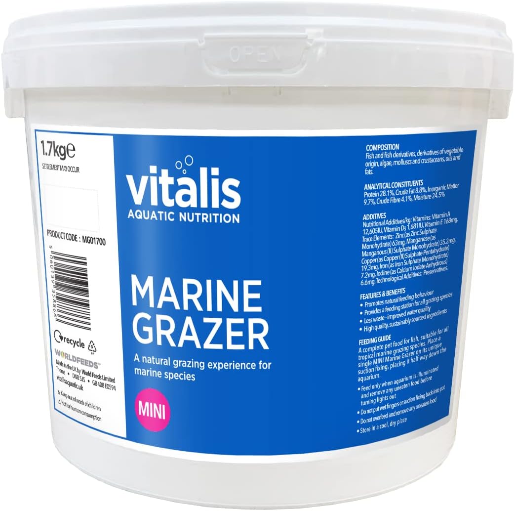 Vitalis Marine Grazer Mini 1.7Kg Fish Food