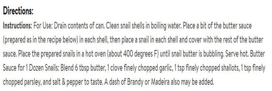Roland Foods Consul Giant Escargot Snails, 28 Ounce Can, Pack Of 3