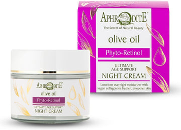 Aphrodite Nourishing & Firming Night Cream - Hydrating and Firming Night Cream with Hyaluronic Acid & Argan Oil (50 ml / 1.70 fl oz) : Amazon.co.uk: Beauty