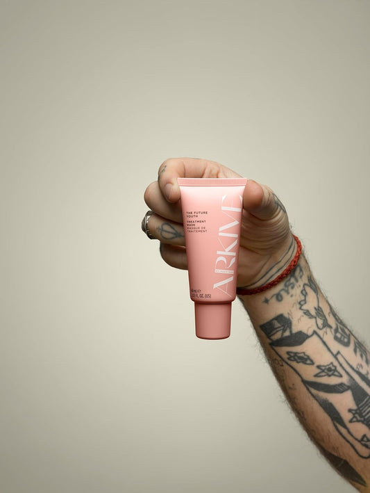 Arkive The Future Youth Treatment Mask 60Ml - Moisturising Scalp Mask - Weightless Vegan Hair Masks For Dry Hair With Tlc - Overnight Masks For Hair Growth - Hydrating Mask For Dry Damaged Hair