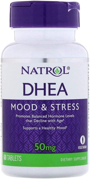 Dhea Tabs 50 Mg 60 2 Pack 60 Count