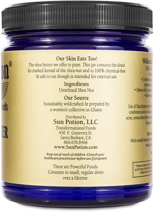 Sun Potion Shea Butter (Wildcrafted) - Skin Food (222G)