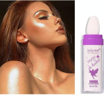 Julystar Body Glitter High-Gloss Powder To Brighten The Whole Body High-Gloss Powder Repair Powder Natural Stereo Repair Makeup (01#)