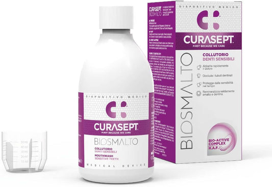 Curasept Biosmalto Denti Sensibili Collutorio 300 Ml
