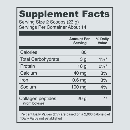 Vital Proteins Collagen Peptides Powder, Helps Support Healthy Hair, Skin, Nails, Bones And Joints - Vanilla 11.5 Oz