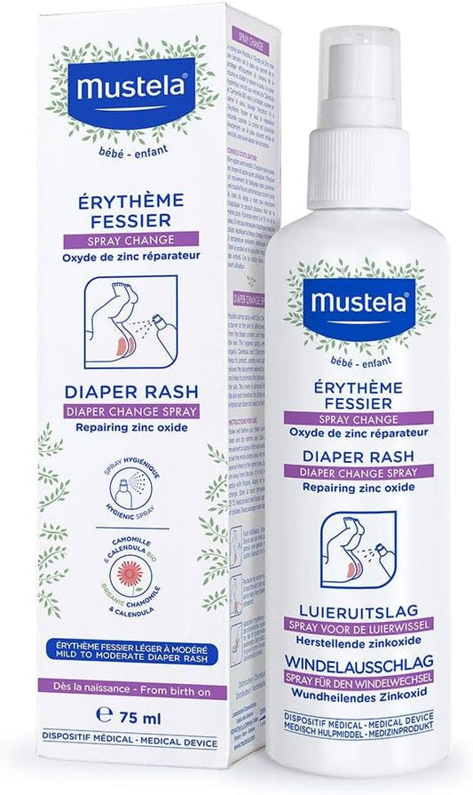 Mustela Diaper Rash Spray 75Ml