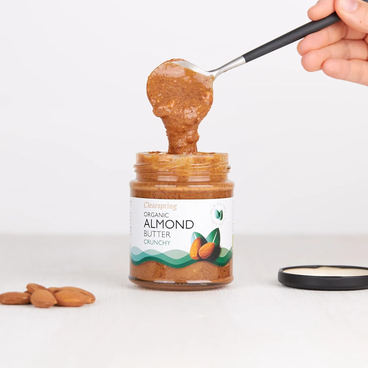 Clearspring Organic Almond Butter - Crunchy - 170g : Amazon.co.uk: Grocery