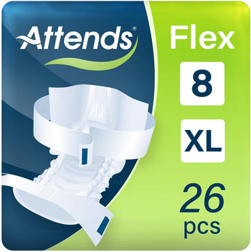 Attends Flex 8 X Large (2100Ml) 26 Pack Incontinence Protection