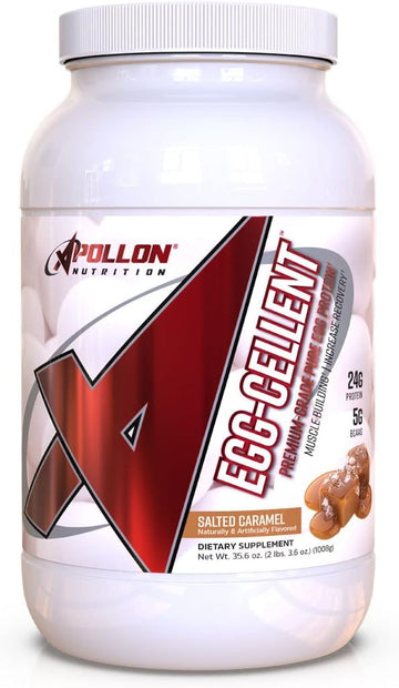 Apollon Nutrition Egg-Cellent | 24G Whole Egg Protein Powder, Drecover