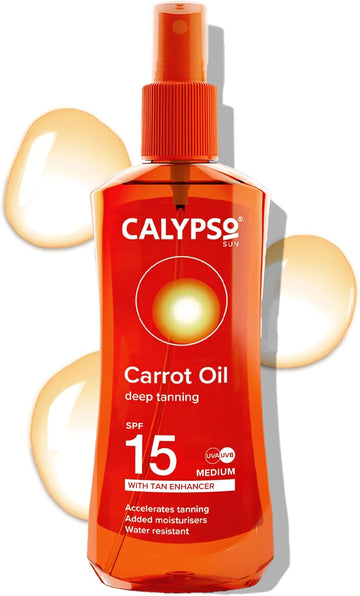 Calypso Carrot Oil With Tan Extender Spf15
