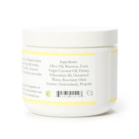 Bee Naturals Miracle Skin Creme - All Natural Skin Cream - Pure Nourishment for Your Skin (4 Oz)