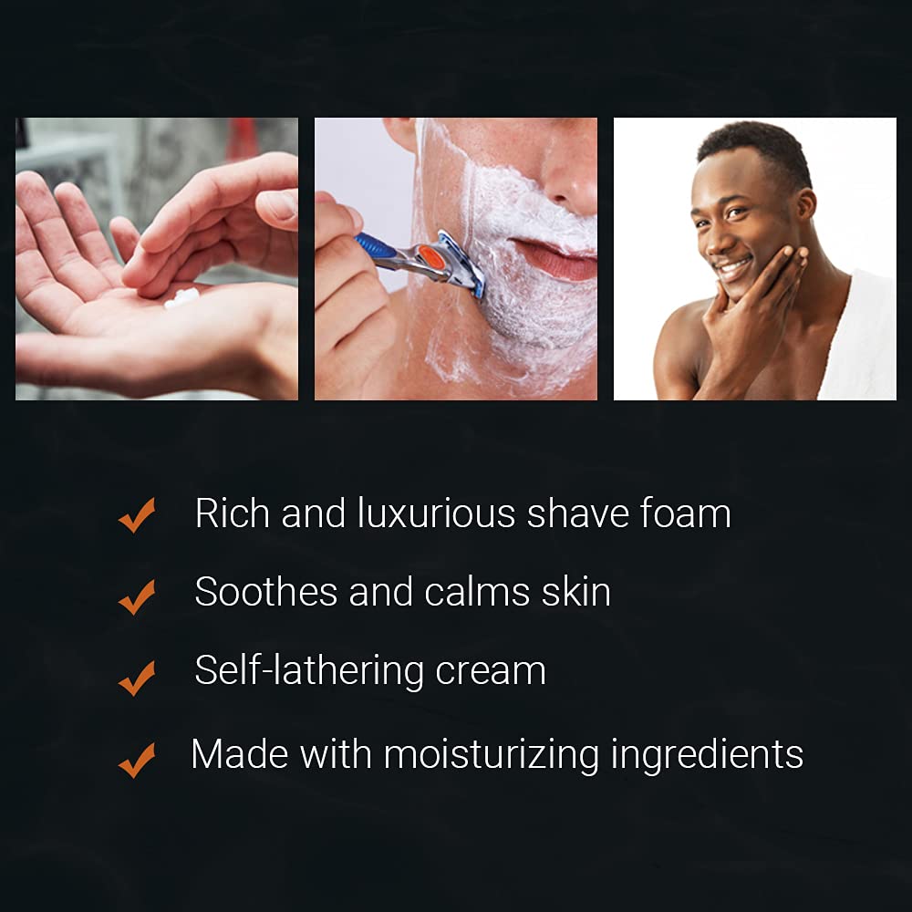 Woody'S Shave Lather For Men - Rich & Creamy Shave Foam, Shaving Cream For Men, Reduced Irritation, 6 Fl Oz : Beauty & Personal Care