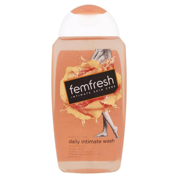 Femfresh - Daily Intimate Wash - With Soothing Aloe Vera - Ph-Balanced - 250Ml
