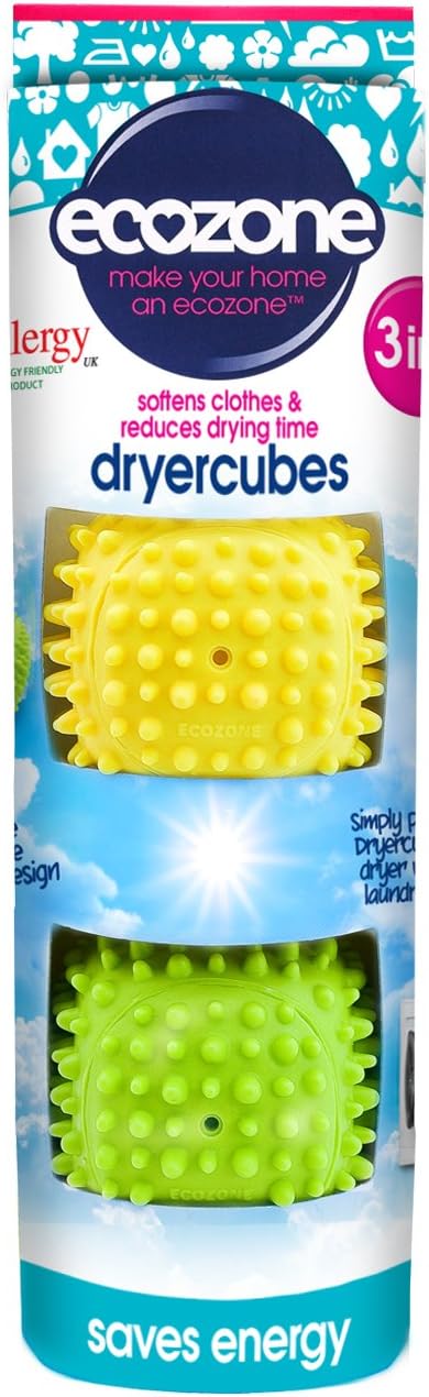 Ecozone Dryer Cubes 95G X 3 (Pack Of 3)