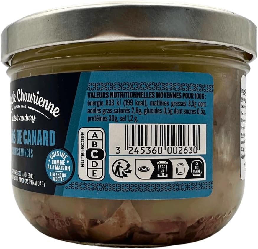 La Belle Chaurienne Sliced Confit Duck Gizzards 350G X 2