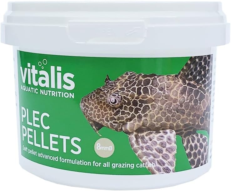 Vitalis Plec Pellets (8Mm) Fish Food 160G