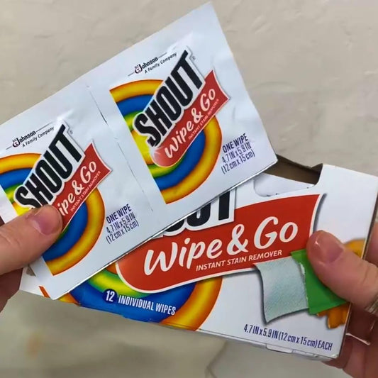 Shout Stain Remover Wipes-12 Ct