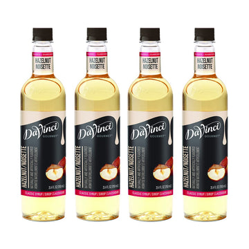 Davinci Gourmet Classic Toasted Hazelnut Syrup, 25.4 Fluid Ounce (Pack Of 4)