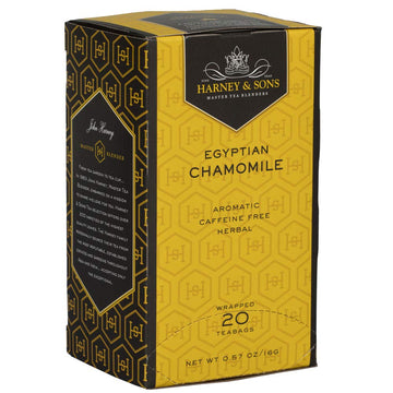 Harney & Sons Fine Teas Egyptian Chamomile - 20 Tea Bags, 20 Count (Pack Of 1)