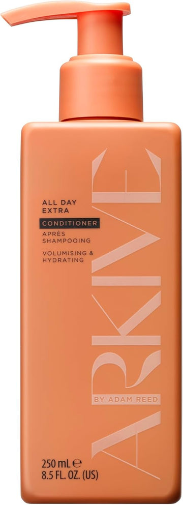 Arkive All Day Extra Conditioner 250Ml - Vegan Volumising Conditioner For Hair With Baobab Protein - Natural Pregnancy-Safe Conditioners For Colour Treated Hair