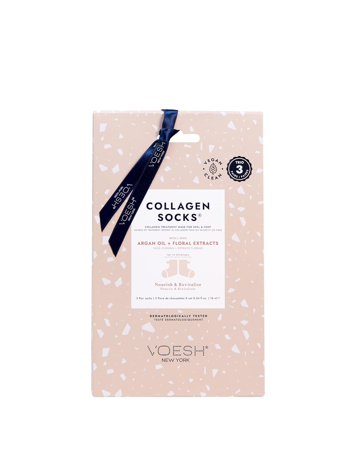 Voesh Collagen Socks, Collagen Socks For Dry Feet, Cracked Heel Repair, Moisturizing Socks, Spa Pedicure Treatment, Spa Socks, Foot Peel Masks, Vegan