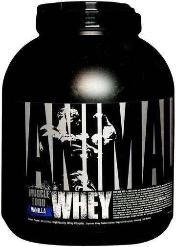 Animal Whey Isolate Whey Protein Powder – Isolate Loaded For Post Workout And Recovery – Low Sugar With Highly Digestible Whey Isolate Protein - Chocolate Chocolate Chip - 4 Pounds
