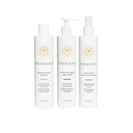 Innersense Organic Beauty - The Hydrate Trio Collection | Non-Toxic, Cruelty-Free, Sustainable Haircare (Full Size)