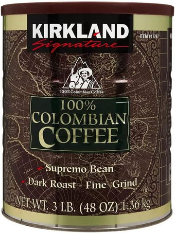 Kirkland Signature Café 100 Percent Colombiano, 1.36 Kg