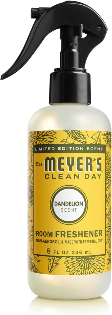 Mrs. Meyer'S Clean Day Room Freshener, Dandelion Scent, 8 Ounce Non-Aerosol Spray Bottle
